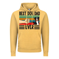 Vintage Mustard Best Dog Dad Ever Vintage Hoodie - Bettercallsaul