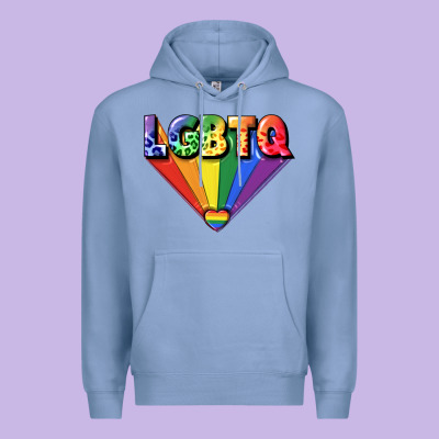 Lgbtq Pride Premium Hoodie Designed By Fadigitalartstudio