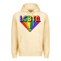 Pina Colada lgbtq pride Premium Hoodie - FaDigitalArtStudio