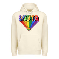 Sandshell lgbtq pride Premium Hoodie - FaDigitalArtStudio
