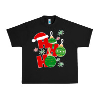 Black Christmas Ho Ho Ho Urban Heavy Tee - Bettercallsaul