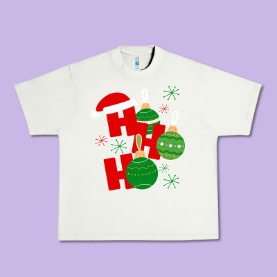 Christmas Ho Ho Ho Urban Heavy Tee Designed By Bettercallsaul