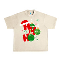 Sandshell Christmas Ho Ho Ho Urban Heavy Tee - Bettercallsaul