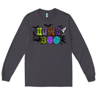 Smoke Halloween howdy boo Long Sleeve Tee - NancyCooperArtShop