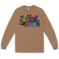 Toasted Coconut Halloween howdy boo Long Sleeve Tee - NancyCooperArtShop