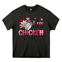 Asphalt i see you chicken out Heavy Core Tee - MaliasSmallBusiness