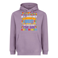 Lavender lil autism mom Heavyweight Hoodie - CowhideDigitalArt