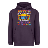 Plum lil autism mom Heavyweight Hoodie - CowhideDigitalArt