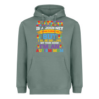 Sage lil autism mom Heavyweight Hoodie - CowhideDigitalArt