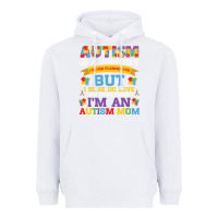 White lil autism mom Heavyweight Hoodie - CowhideDigitalArt