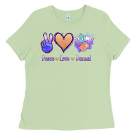 Matcha Peace Love Dental Ladies Tee - Jasminsmagicworld
