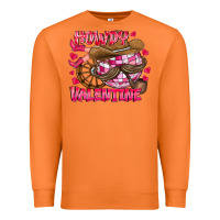 Carrot Howdy Valentine Premium Sweatshirt - CowhideDigitalArt