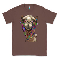 Chestnut tie dye camel Classic Tee - BarkalooDesign