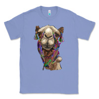 Colony Blue tie dye camel Classic Tee - BarkalooDesign