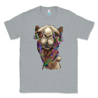Heather Grey tie dye camel Classic Tee - BarkalooDesign