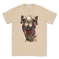 Mushroom tie dye camel Classic Tee - BarkalooDesign