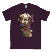 Plum tie dye camel Classic Tee - BarkalooDesign