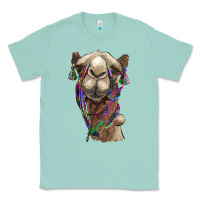 Seafoam tie dye camel Classic Tee - BarkalooDesign