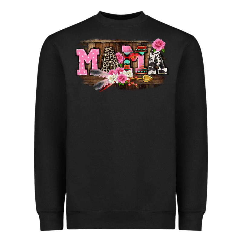 Mother's Day Mama Heavyweight Sweatshirt by CowGirlArtShop | Teevron