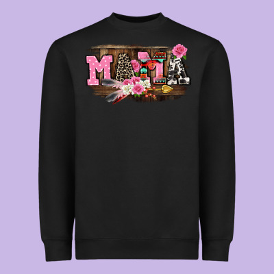 Mother's Day Mama Heavyweight Sweatshirt Designed By Cowgirlartshop