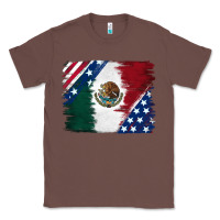 Chestnut Mexican With American Flag Classic Tee - RanaPortraitStore