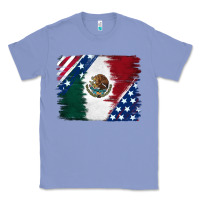 Colony Blue Mexican With American Flag Classic Tee - RanaPortraitStore