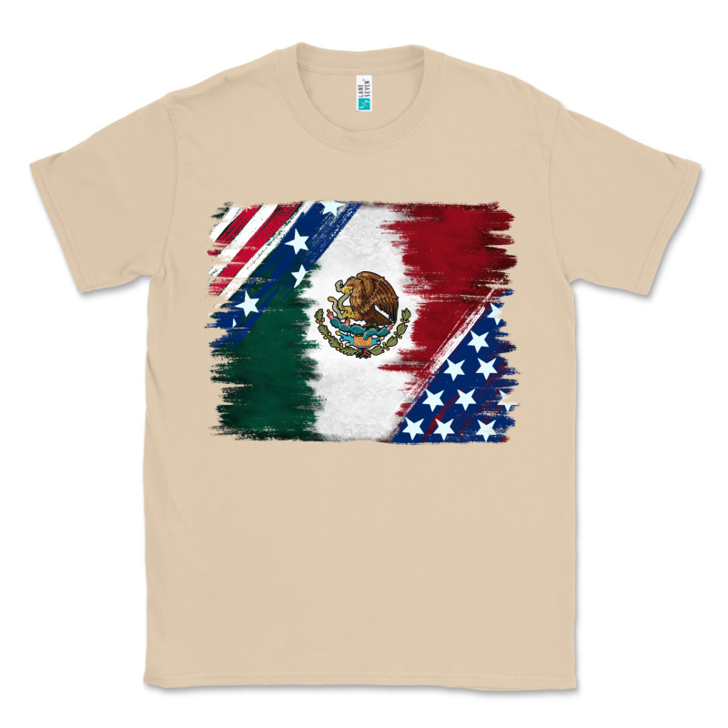 Mexican With American Flag Classic Tee by RanaPortraitStore | Teevron