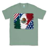 Sage Mexican With American Flag Classic Tee - RanaPortraitStore