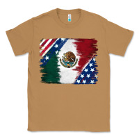 Toasted Coconut Mexican With American Flag Classic Tee - RanaPortraitStore
