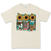 Bone mason jar, sunflower Premium Tee - JahusDesignShop