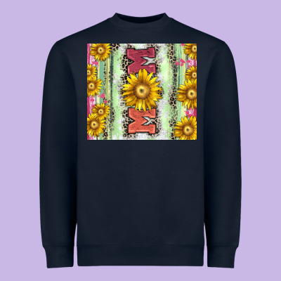 Mom Leopard Heavyweight Sweatshirt Designed By Cowgirlartshop