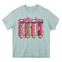 Arona valentine' day teacher school pencils Heavy Core Tee - MaliasSmallBusiness