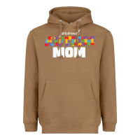 Toasted Coconut LIL Autism Mom Heavyweight Hoodie - CowhideDigitalArt