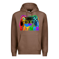Chestnut Gaymer Premium Hoodie - FaDigitalArtStudio