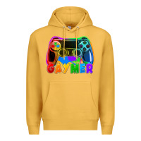 Mustard Gaymer Premium Hoodie - FaDigitalArtStudio
