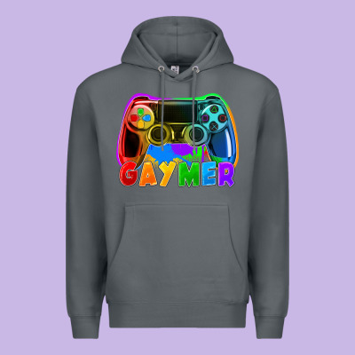 Gaymer Premium Hoodie Designed By Fadigitalartstudio
