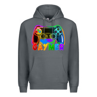 Rock Gaymer Premium Hoodie - FaDigitalArtStudio