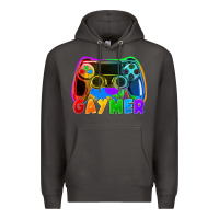Smoke Gaymer Premium Hoodie - FaDigitalArtStudio
