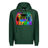 Sports Green Gaymer Premium Hoodie - FaDigitalArtStudio