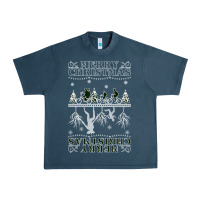 Midnight Navy Merry Christmas Urban Heavy Tee - Bettercallsaul