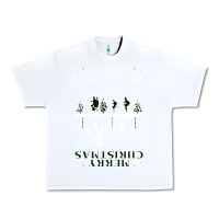 White Merry Christmas Urban Heavy Tee - Bettercallsaul
