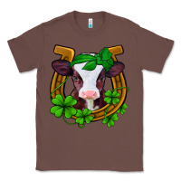 Chestnut lucky horseshoe 4 leaf clover baby calf Classic Tee - Jasminsmagicworld