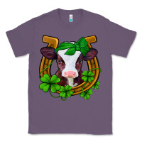 Lavender lucky horseshoe 4 leaf clover baby calf Classic Tee - Jasminsmagicworld