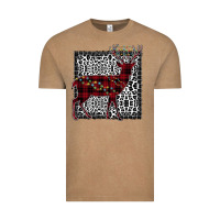 Vintage Coffee Christmas Deer Vintage Tee - Bettercallsaul
