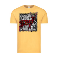 Vintage Mustard Christmas Deer Vintage Tee - Bettercallsaul
