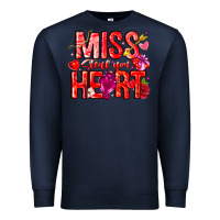 Navy Mis Steal Your Heart Premium Sweatshirt - CowhideDigitalArt