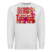 Oatmeal Heather Mis Steal Your Heart Premium Sweatshirt - CowhideDigitalArt