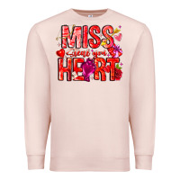 Pale Pink Mis Steal Your Heart Premium Sweatshirt - CowhideDigitalArt