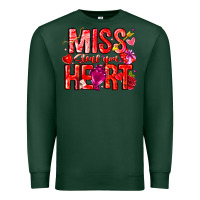 Sports Green Mis Steal Your Heart Premium Sweatshirt - CowhideDigitalArt