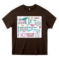 Chocolate Brown doctor life Heavy Core Tee - MaliasSmallBusiness